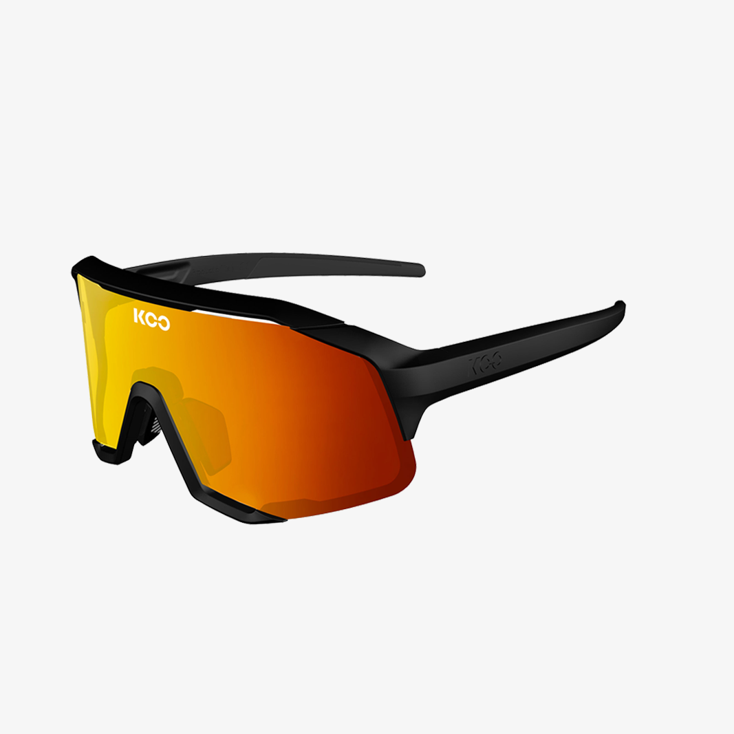 KOO DEMOS / Black Matt - Red Mirror