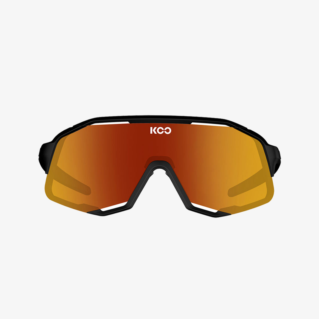 KOO DEMOS / Black Matt - Red Mirror