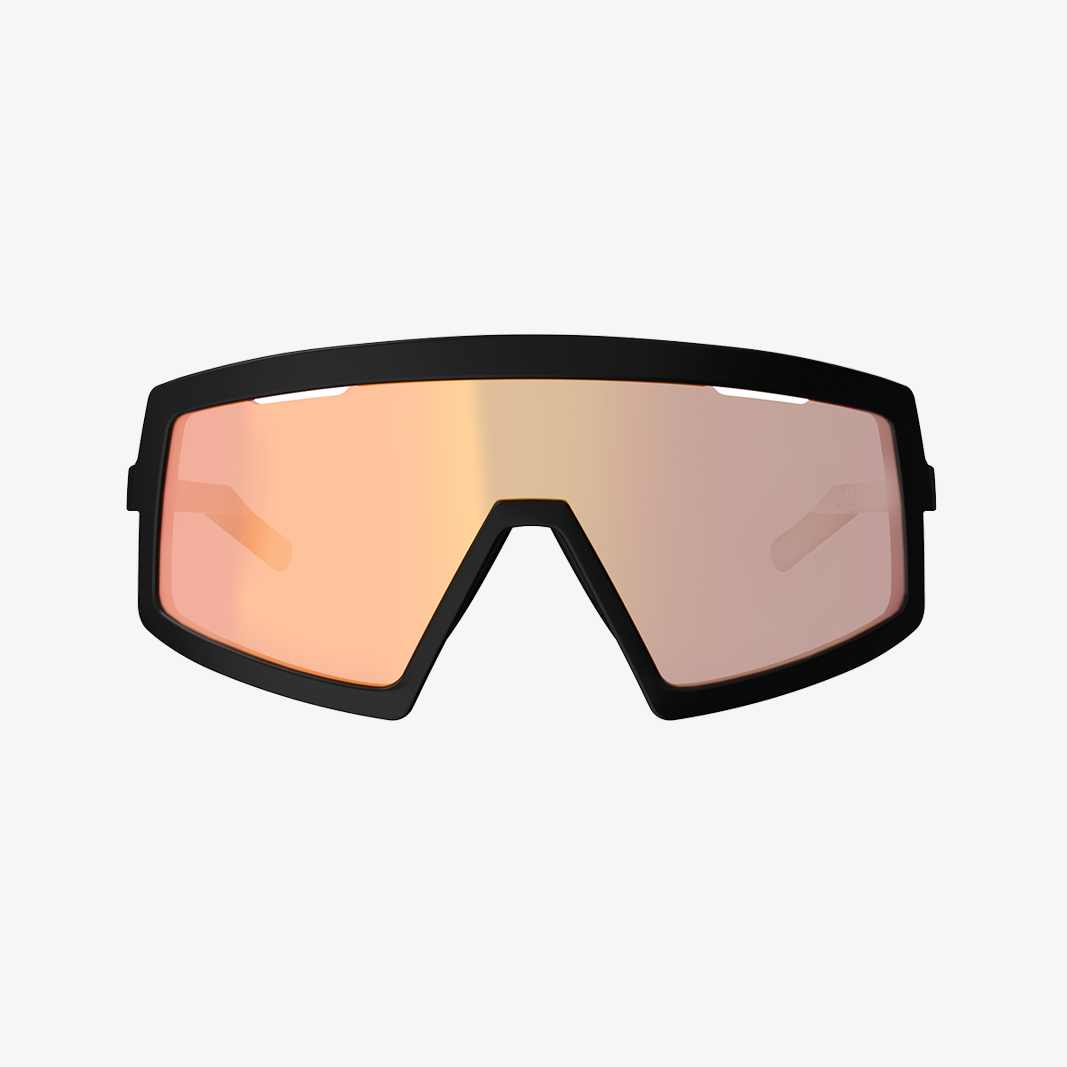 LEATT MadViz One - Black White / Iriz Red face