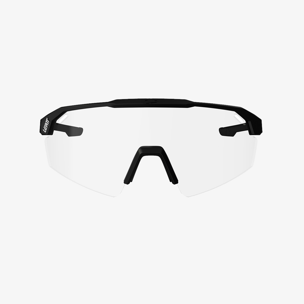 LEATT SpeedViz Lite - Black / Photochromic Clear - Grey face