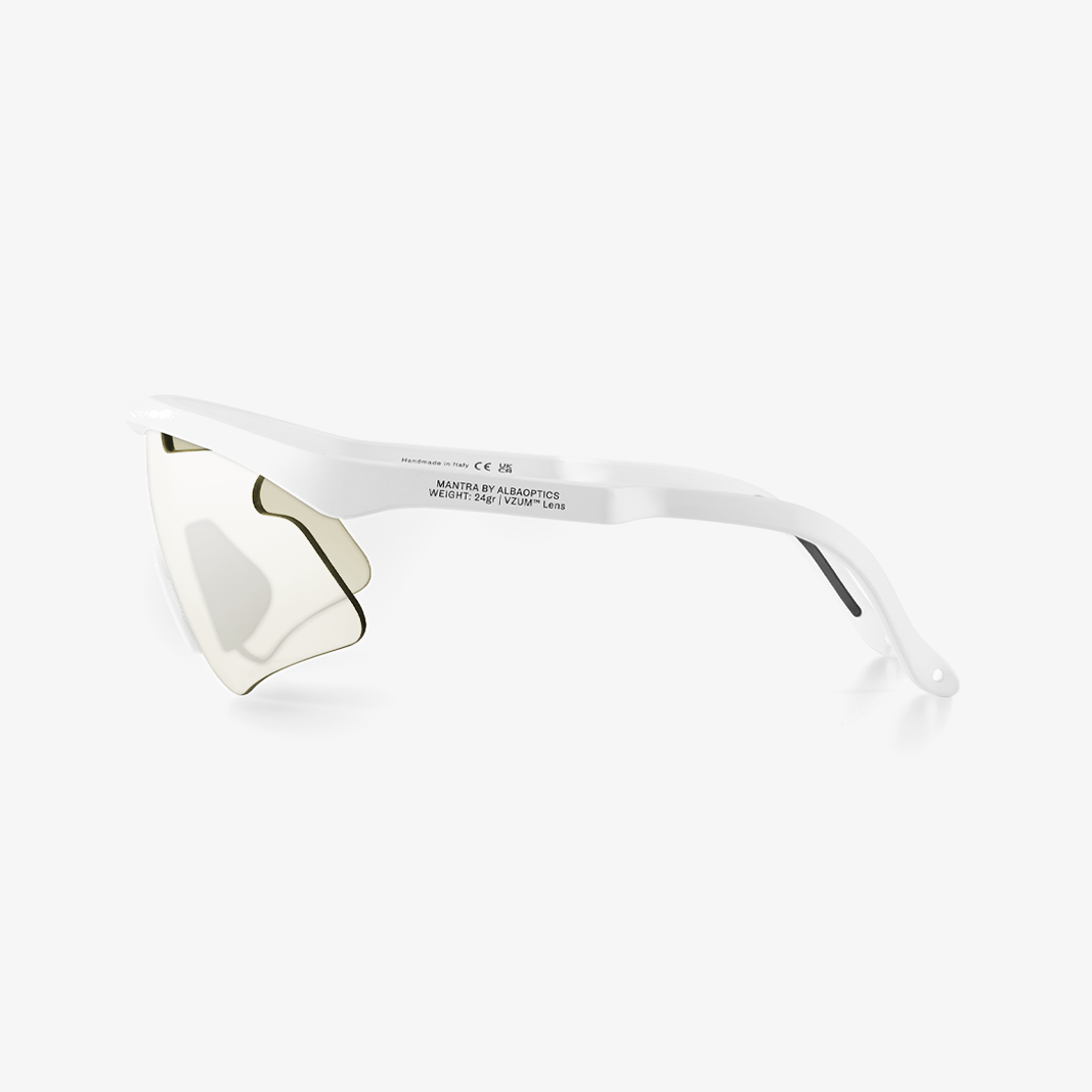 Alba Optics Mantra White / VZUM™ F-Lens Rocket Photochromic side