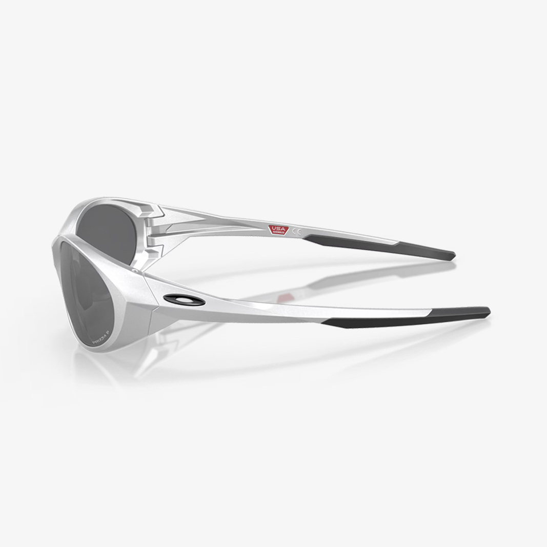 Oakley Eyejacket Redux / Silver - Prizm Black Polarized side