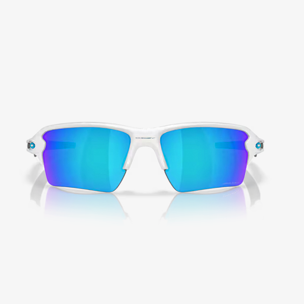Oakley FLAK 2.0 XXL / Polished White Prizm Sapphire face