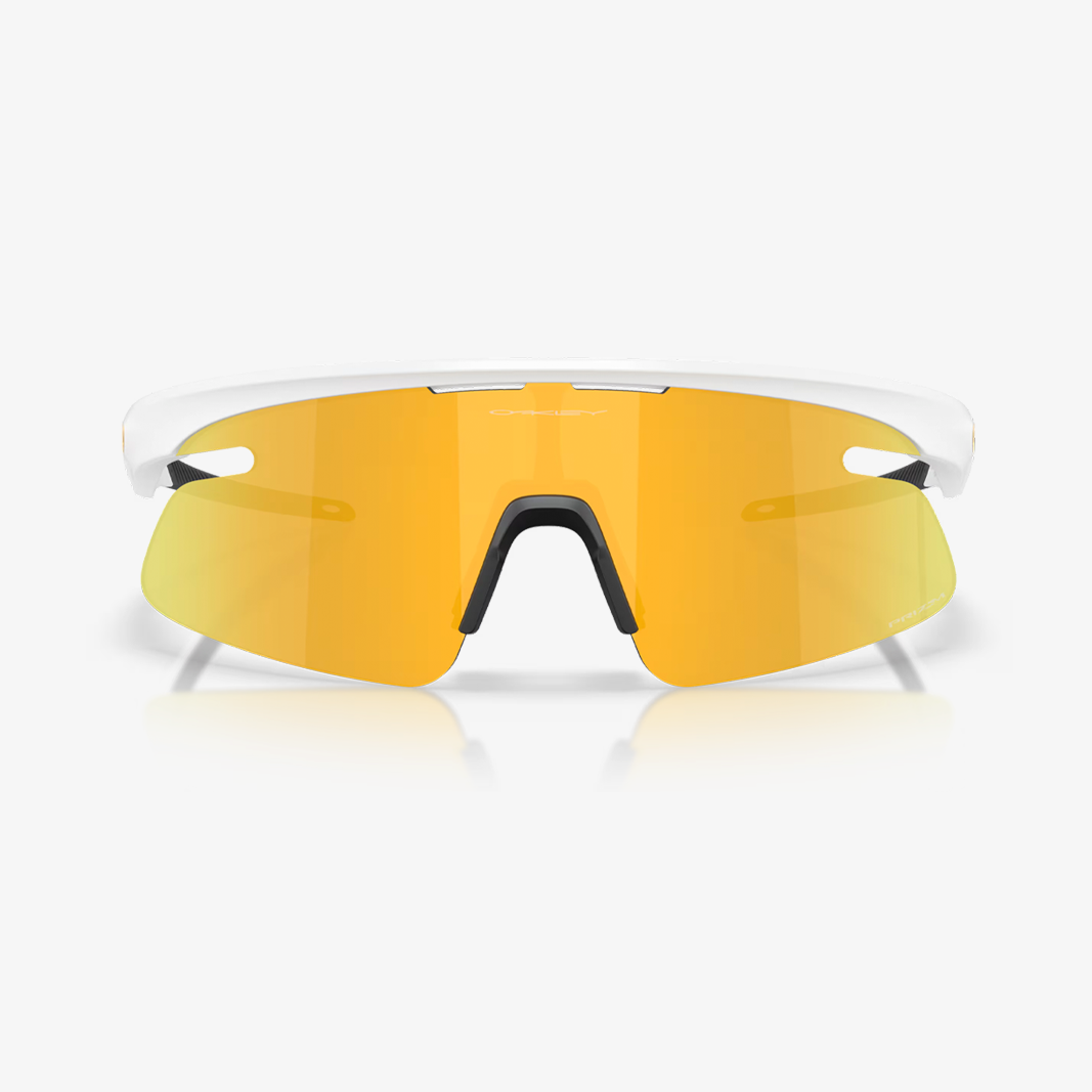 Oakley RSLV Lite / Matte White Prizm 24K face