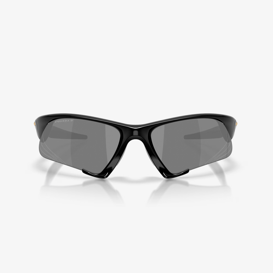 Oakley Suture Jacket / Polished Black - Prizm Black Polarized face