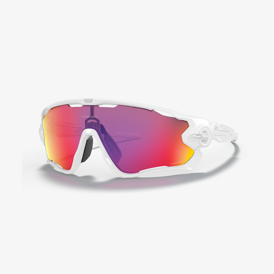 Oakley Jawbreaker / Polished Total White Prizm Road main