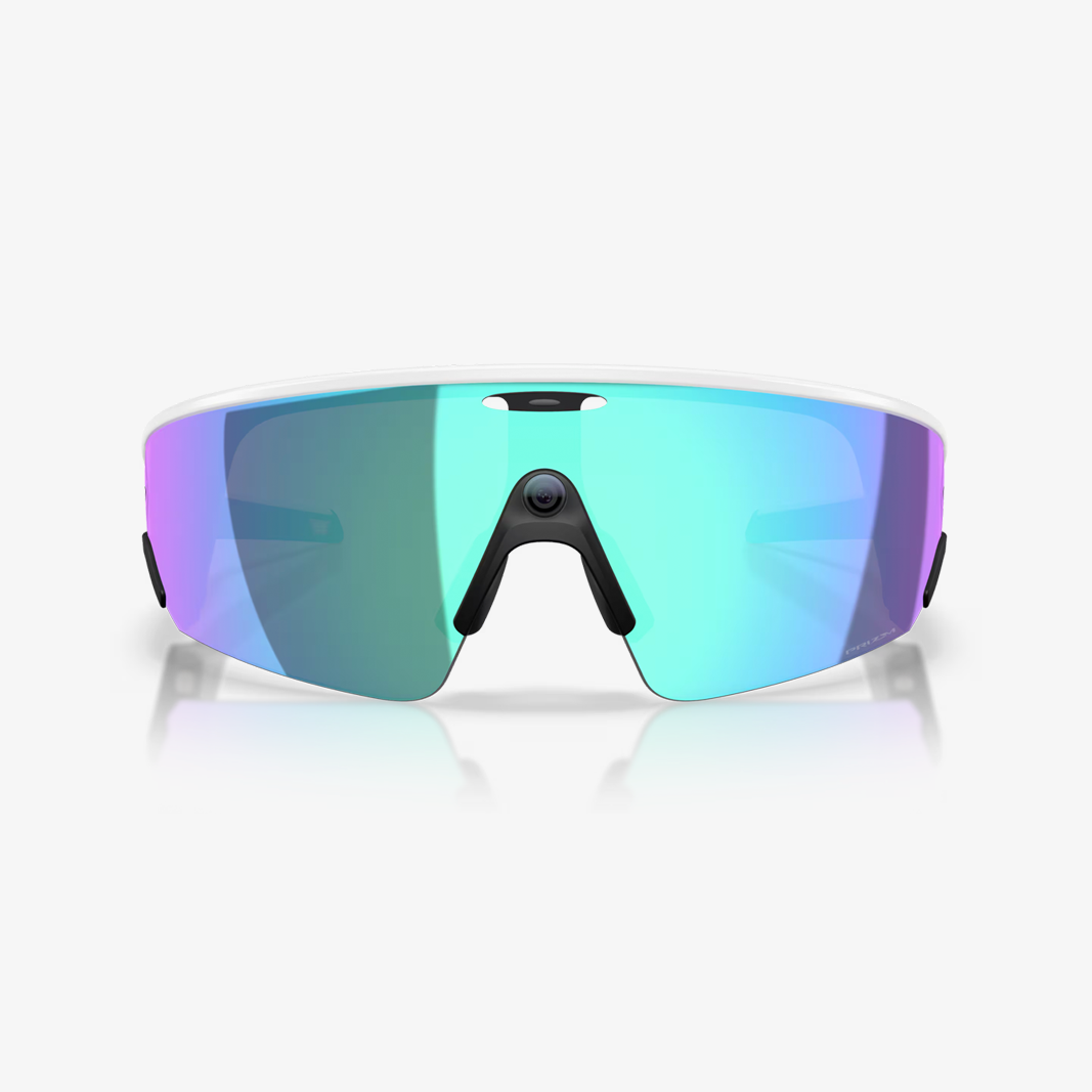 Oakley META Vanguard / White Matte Prizm Sapphire - Frntansicht