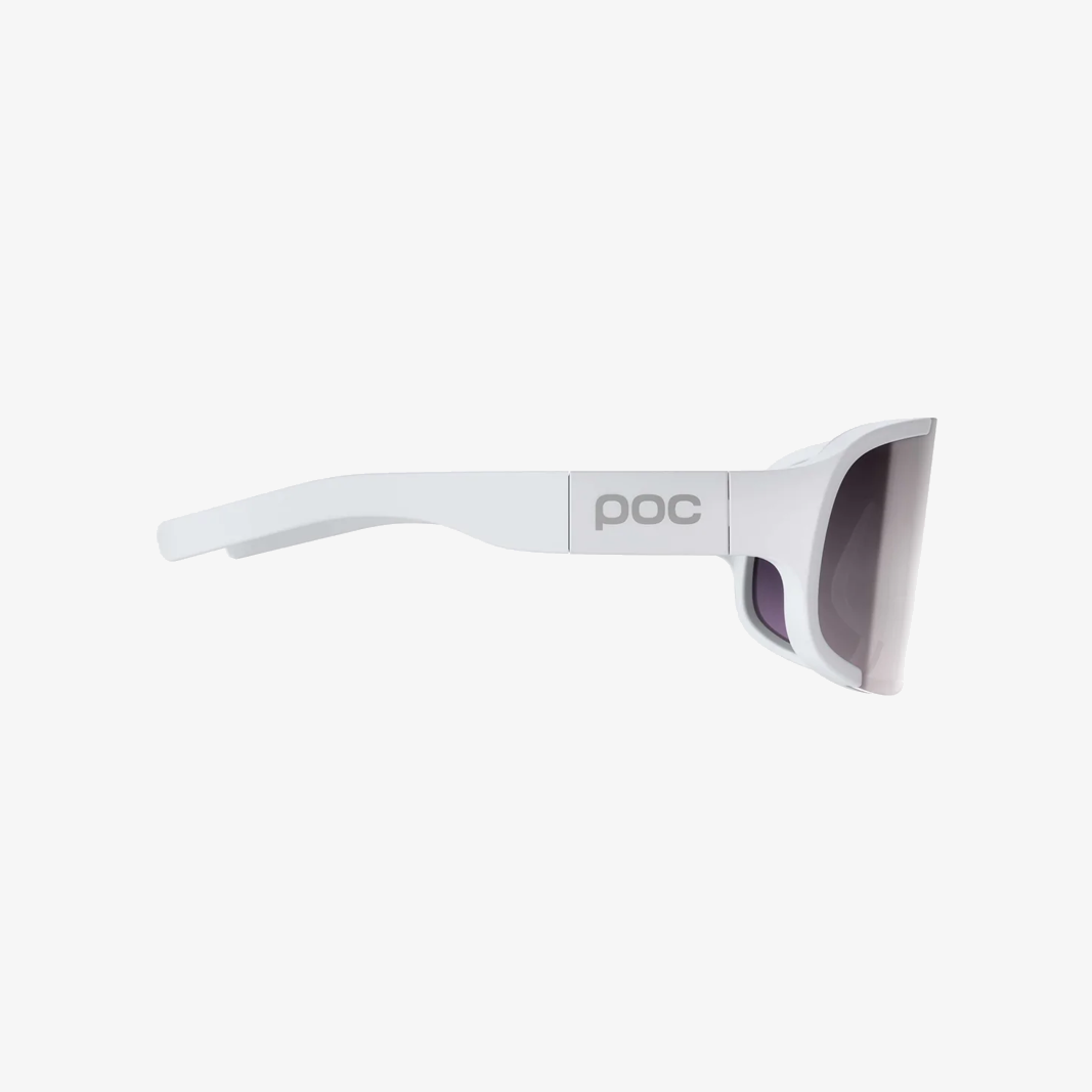POC Aspire Hydrogen White / Clarity Violet Silver Mirror Seitenansicht