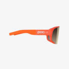 POC Aspire Fluorescent Orange / Clarity Road Partly Sunny Gold Mirror side