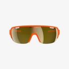 POC DO Half Blade Florescent Orange / Violet Gold Mirror Lens face