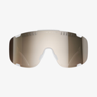 POC Devour Hydrogen White / Clarity Trail Partly Sunny Silver Mirror face
