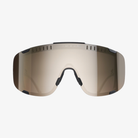 POC Devour Uranium Black / Clarity Trail Partly Sunny Silver Mirror face