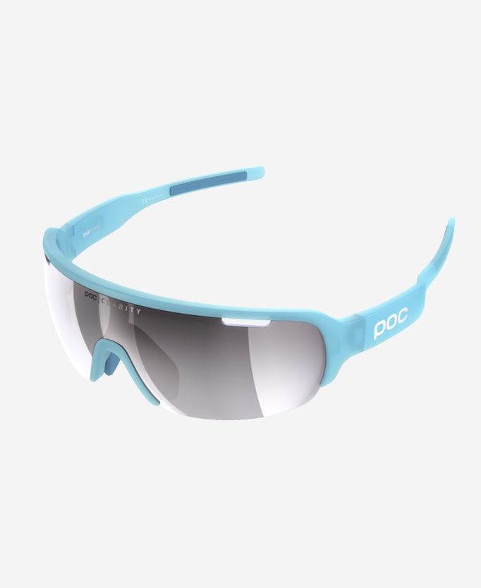 POC DO Half Blade Basalt Blue / Clarity Road Silver Mirror Lens