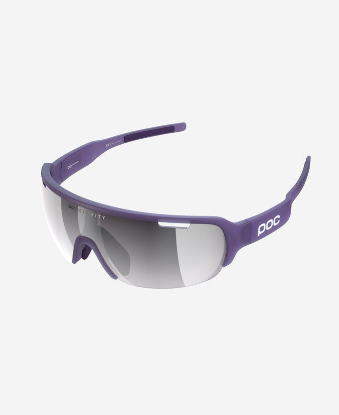 POC DO Half Blade Sapphire Purple Translucent / Clarity Road Silver Mirror Lens