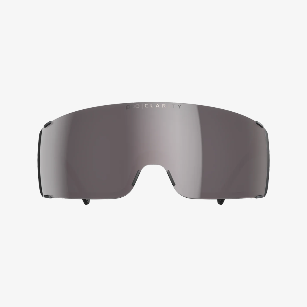 POC Propel Uranium Black / Clarity Violet Silver Mirror Frontansicht