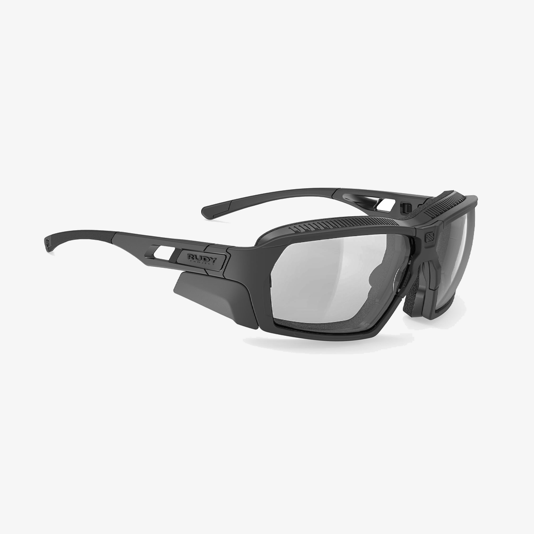 Rudy Project Agent Q mit Sehstärke / Black Matte - ImpactX Photochromic 2 Laser Black