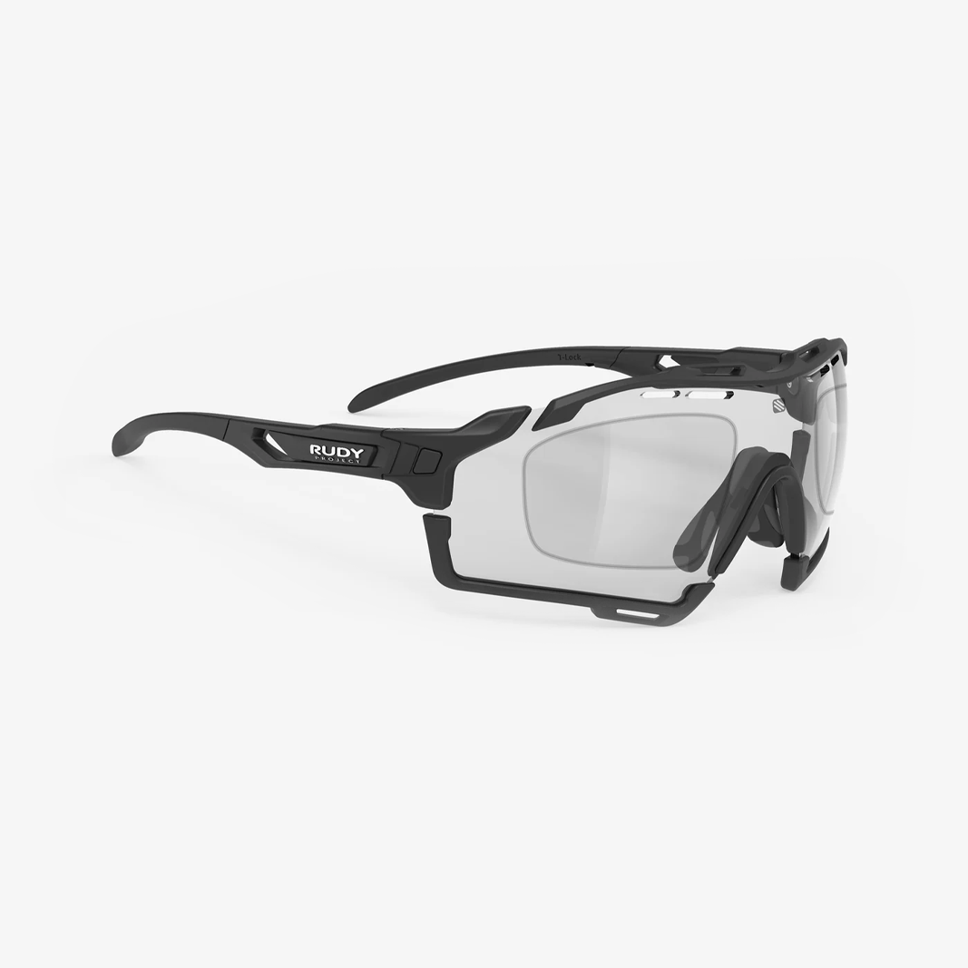 Rudy Project Cutline mit Sehstärke / Black Matte / ImpacX Photochromic 2 Black