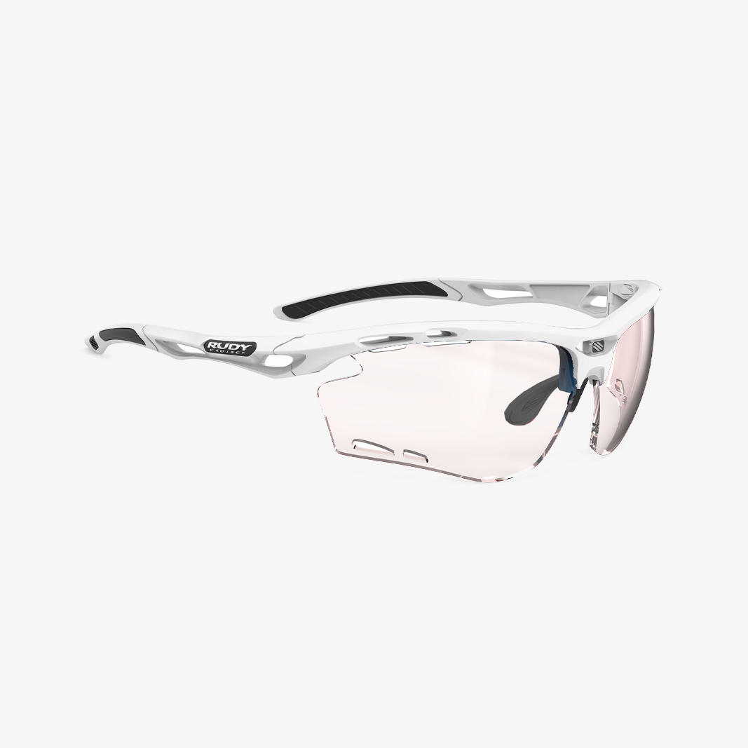 Rudy Project Propulse mit Sehstärke / White Gloss - ImpactX Photochromic 2 Red
