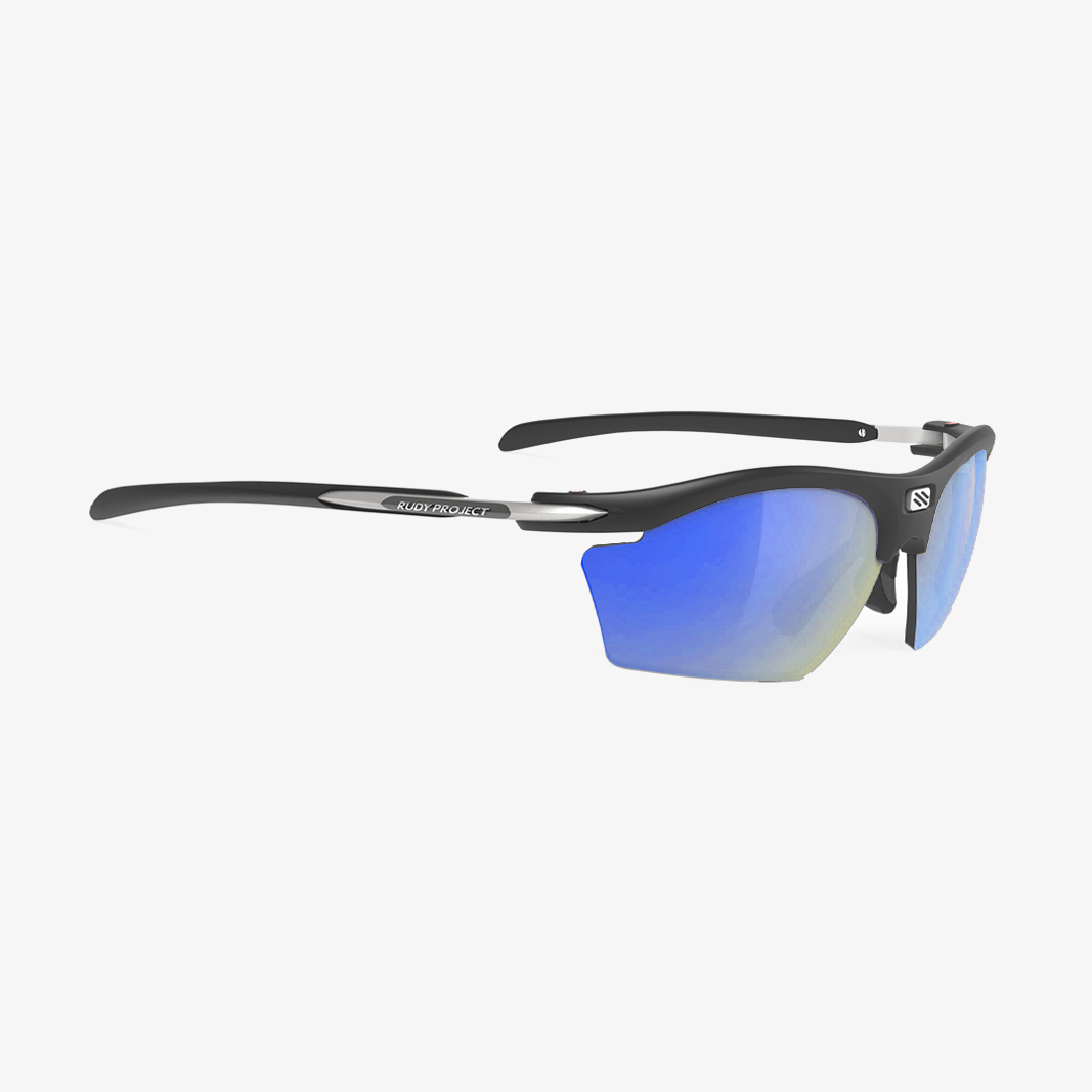 Rudy Project Rydon Slim mit Sehstärke / Matte Black - Polar 3FX HDR Multilser Blue