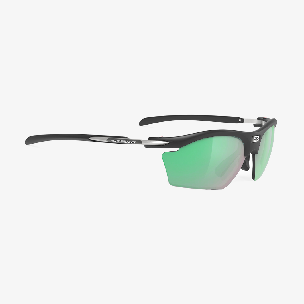 Rudy Project Rydon Slim mit Sehstärke / Matte Black - Polar 3FX HDR Multilser Green