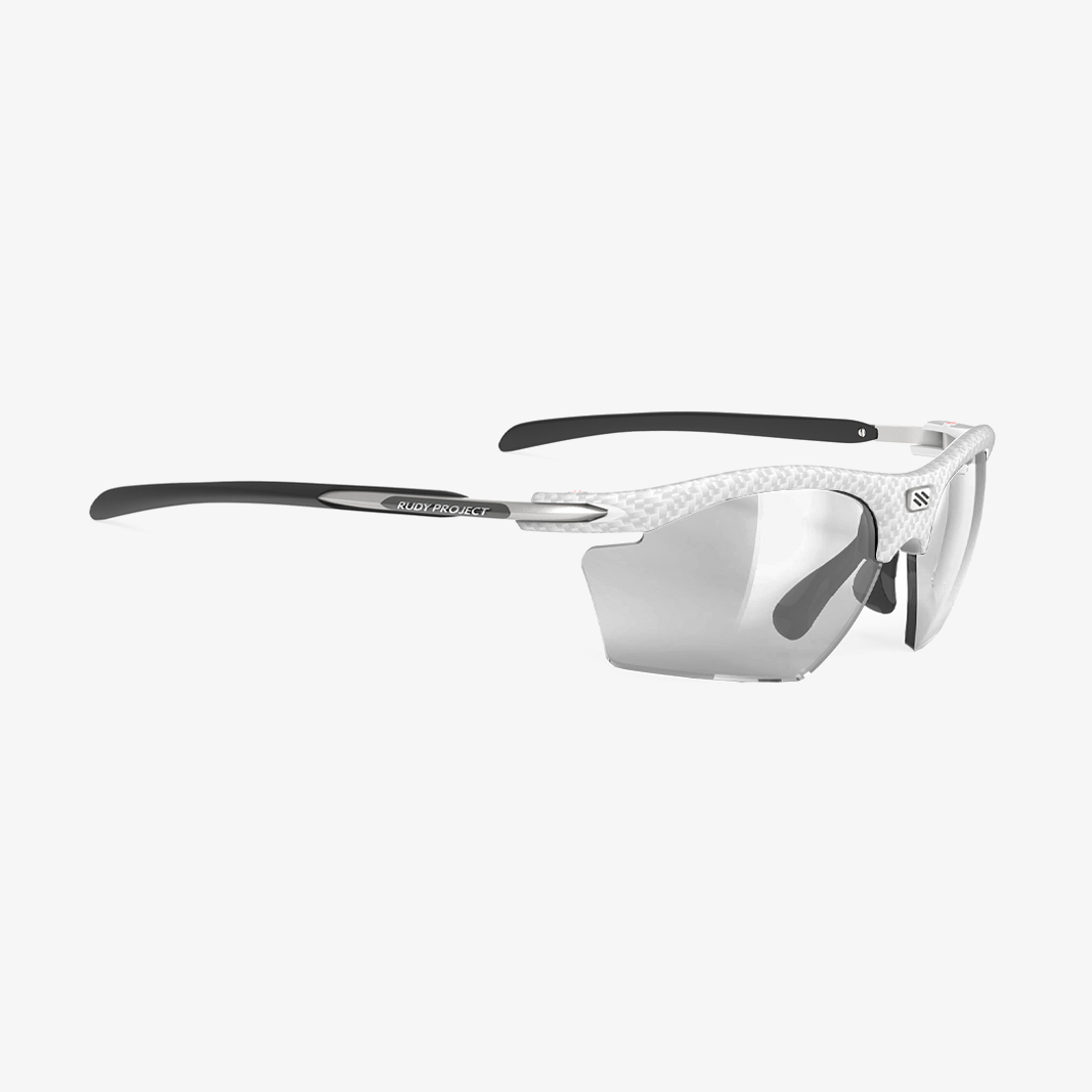 Rudy Project Rydon Slim mit Sehstärke / White Carbonium - ImpactX Photochromic 2 Laser Black