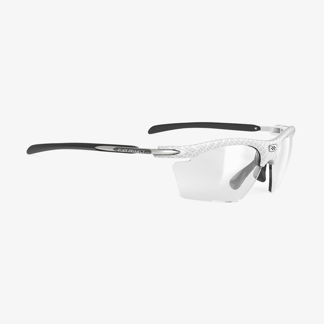 Rudy Project Rydon Slim mit Sehstärke / White Carbonium - Transparent