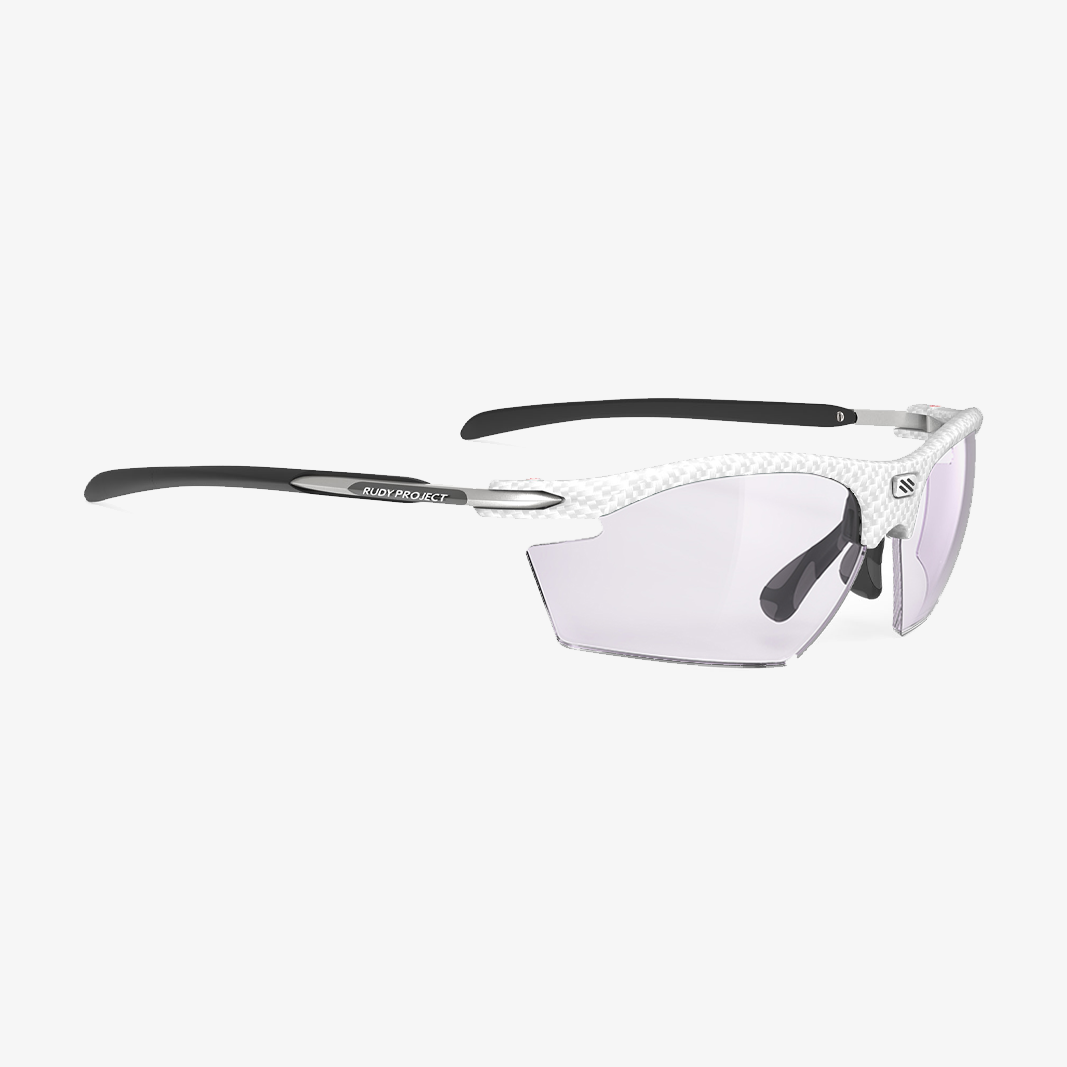 Rudy Project Rydon mit Sehstärke / White Carbonium - ImpactX Photochromic 2 Laser Purple