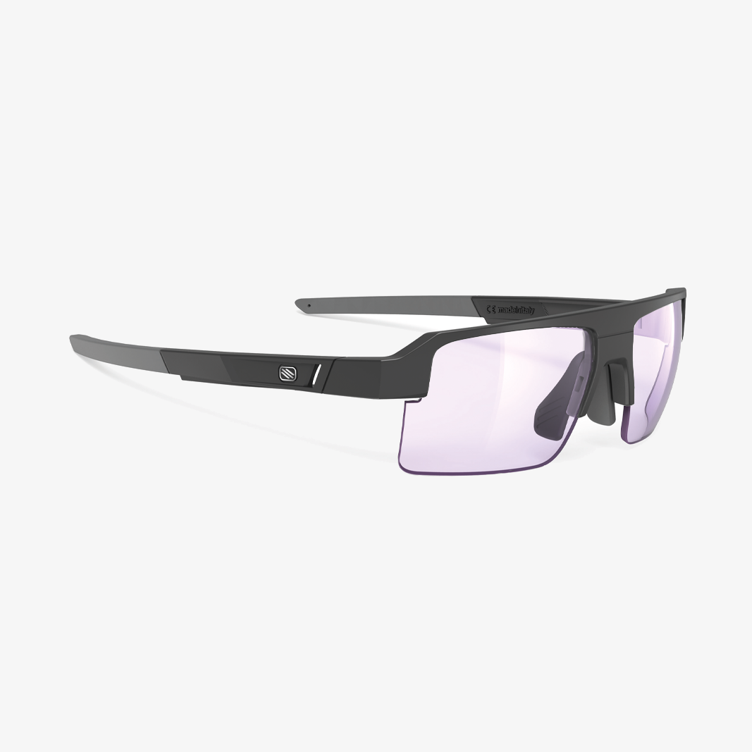 Rudy Project Sirius mit Sehstärke / Black Matte - ImpactX Photochromic 2 Laser Purple