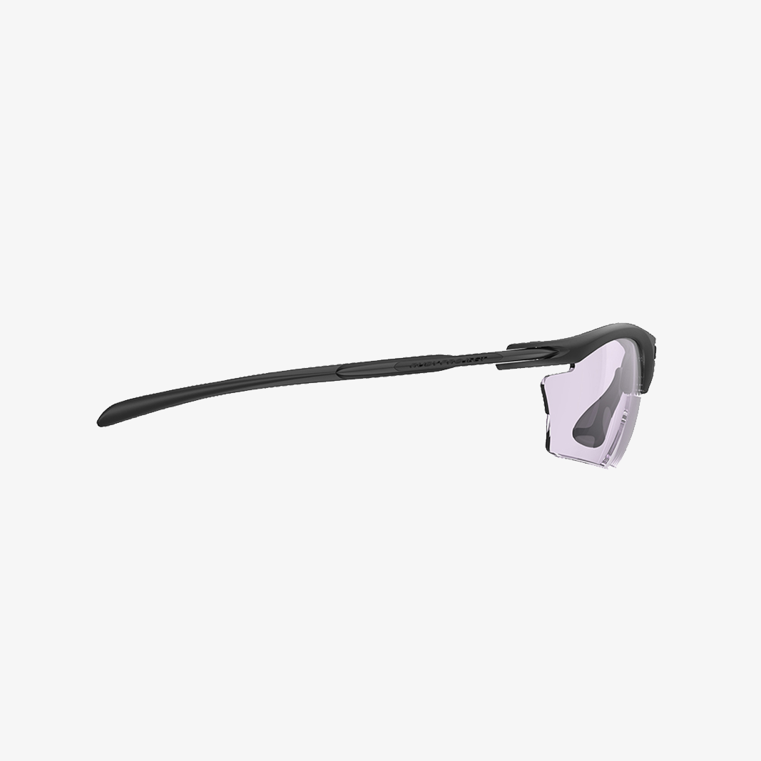 Rudy Project Rydon Slim / Total Black Matte ImpactX Photochromic 2 Laser Purple - Bügelansicht