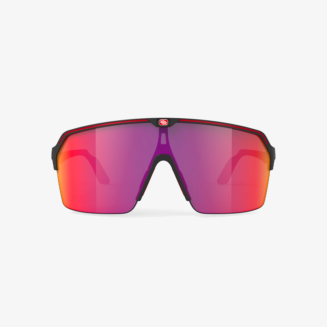 Rudy Project / Spinshield Air / Black Matte Multilaser Red front