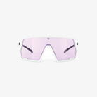 Rudy Project Kelion / White Gloss ImpactX Photochromic 2 Laser Purple Front