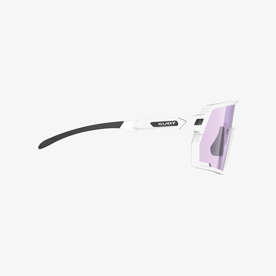 Rudy Project Kelion / White Gloss ImpactX Photochromic 2 Laser Purple / Seite