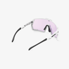 Rudy Project Kelion / White Gloss ImpactX Photochromic 2 Laser Purple / Rück