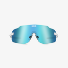 KOO Supernova White Matt / Turquoise Mirror - Frontansicht