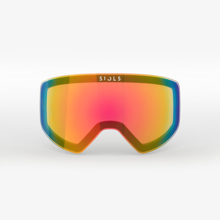 Siols Aero Goggle Wechselscheibe / Yellow Orange Mirror