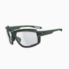 evil eye Pathline Air Pro mit Sehstärke / Dark Green Matt - Vario