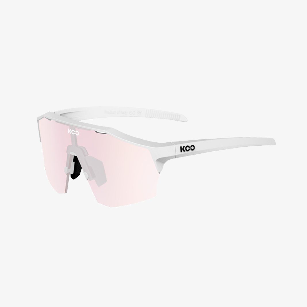 KOO ALIBI / White Matt - Photochromic Fuchsia Mirror