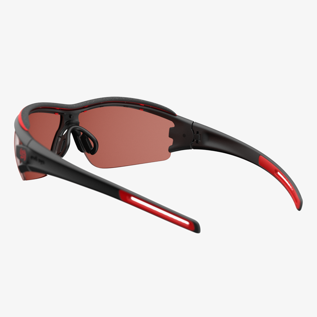 evil eye Trace Pro / Black Matt LST Active Silver Mirror Rückansicht