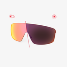 Traileye Wechselglas / LST Bright Vario Purple Mirror