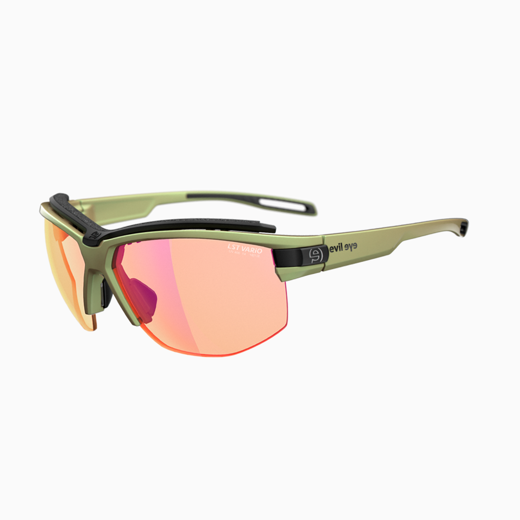 evil eye Pathline Pro mit Sehstärke / Dynamic Green Matt - LSt Vario Purple m