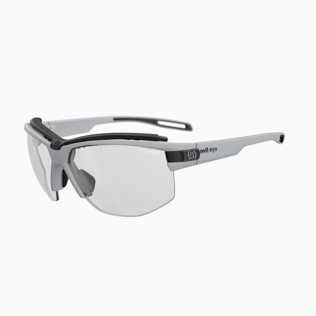 evil eye Pathline Pro mit Sehstärke / Moonstone Grey Matt - Vario Clear Grey