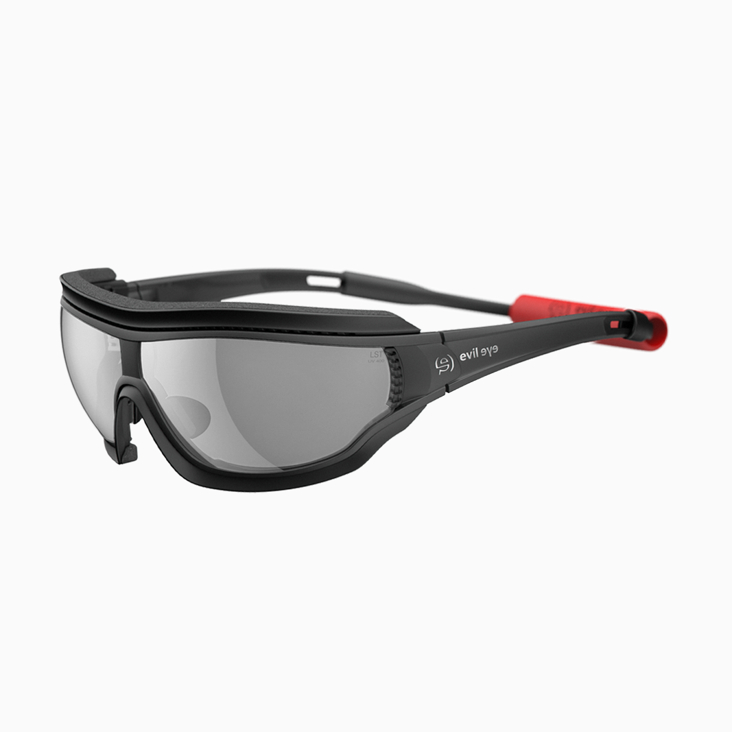 evil eye Fusor Pro mit Sehstärke / Black Matt Silver - LST Grey Silver