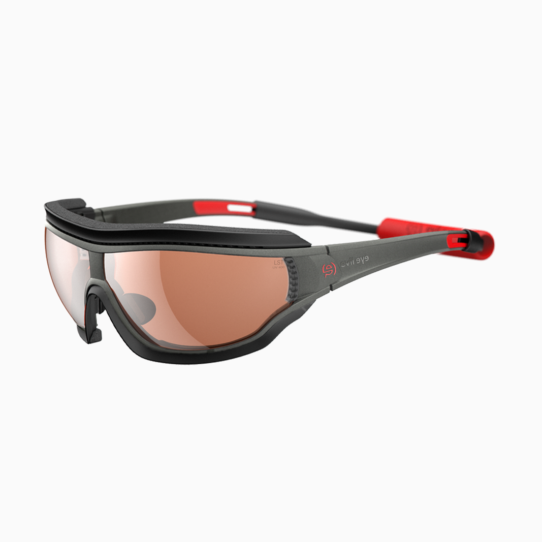 evil eye Fusor Pro mit Sehstärke / Dark Olive Metallic - LST Contrast