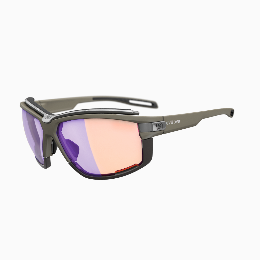 evil eye Pathline Air Pro mit Sehstärke / Stone Grey Matt - LST Bright B