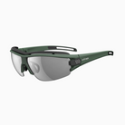 evil eye Trace Pro mit Sehstärke / Dark Green Matt - LST Grey Silver