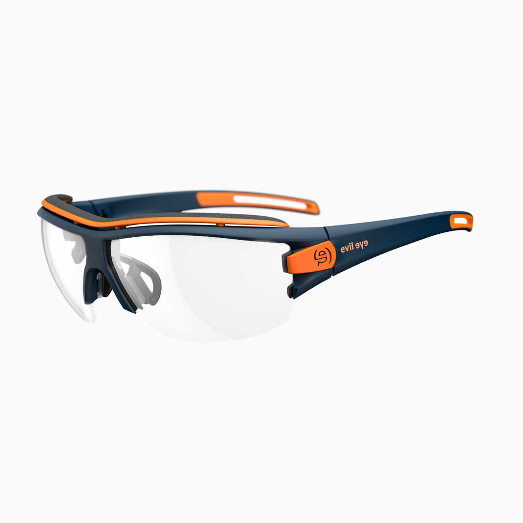 evil eye Trace NG Pro mit Sehstärke / Dark Blue Matt - Transparent