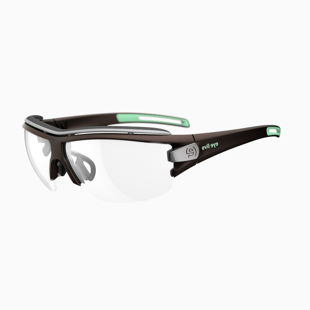 evil eye Trace NG Pro mit Sehstärke / Dark Brown Metallic - Transparent