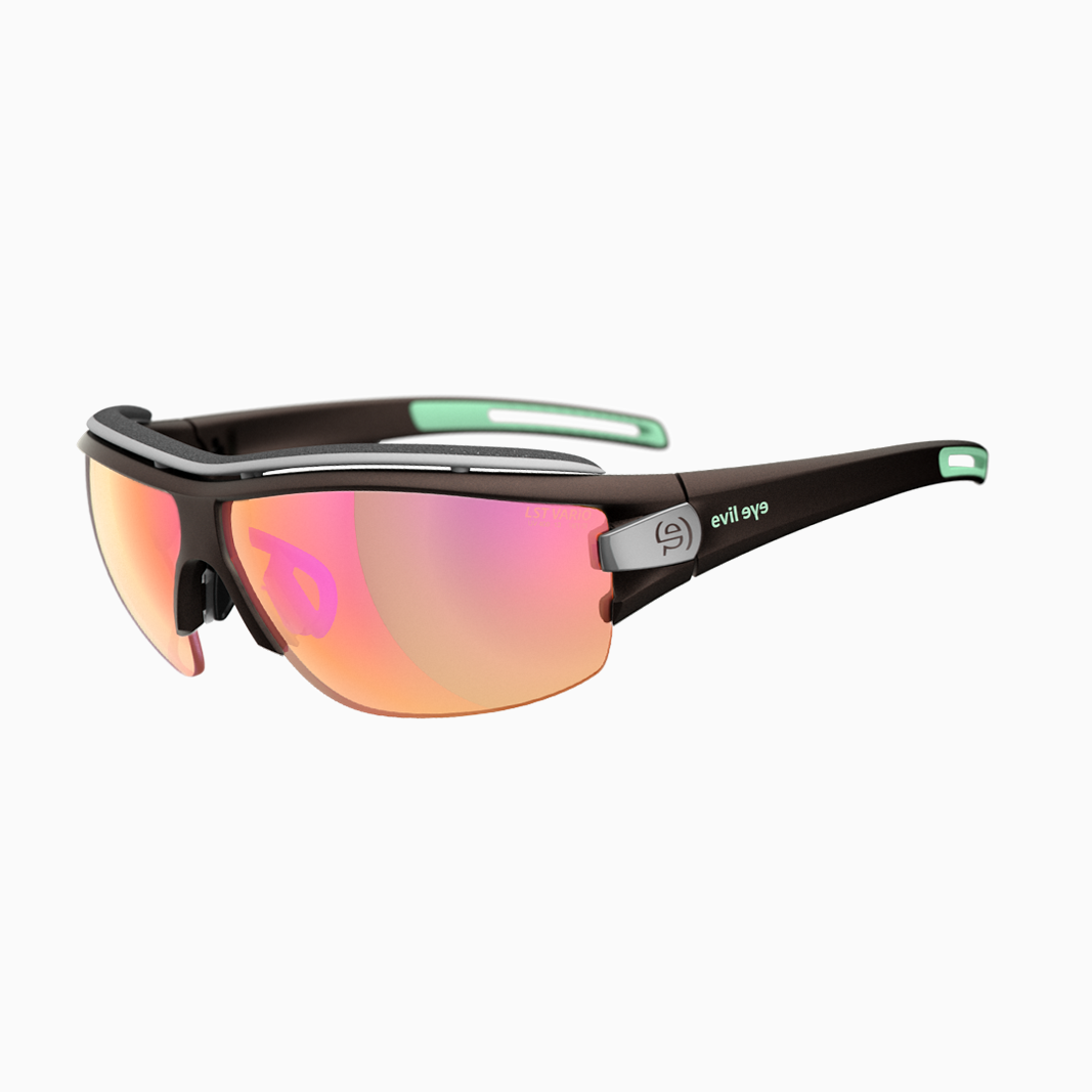 evil eye Trace NG Pro mit Sehstärke / Dark Brown Metallic - Vario Purple M