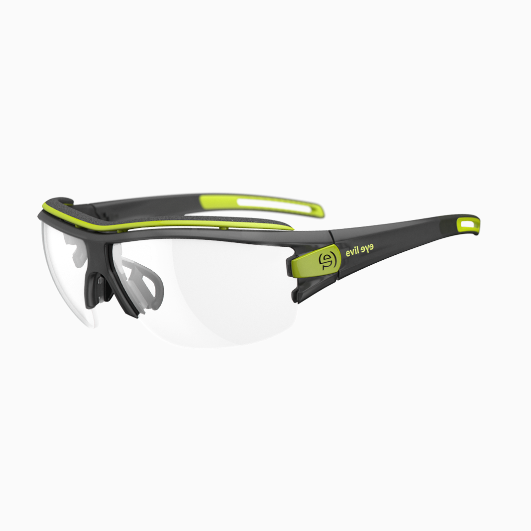 evil eye Trace NG Pro mit Sehstärke / Dark Grey Transparent Matt - Transparent