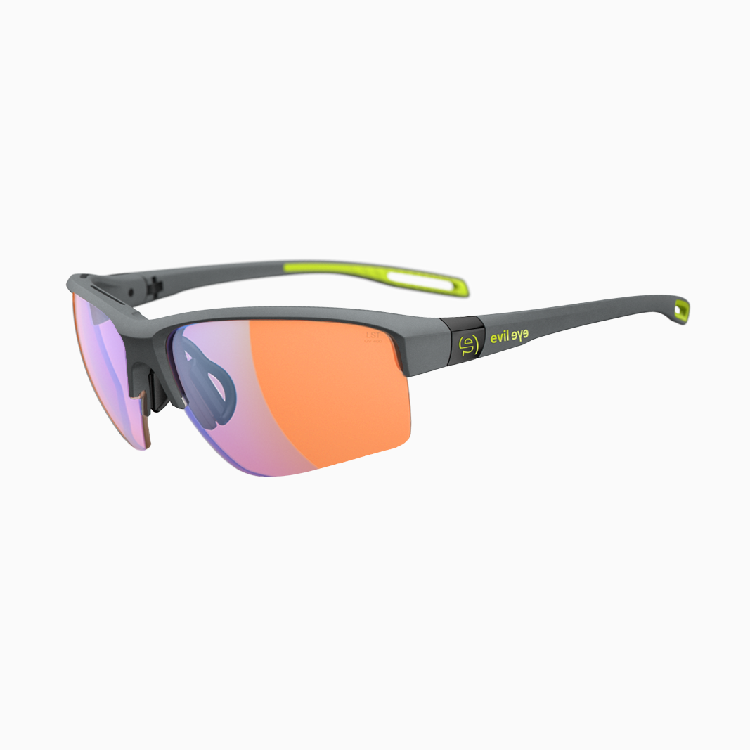 evil eye Elate P mit Sehstärke / Dark Grey Matt - Green-LST bright blue m 